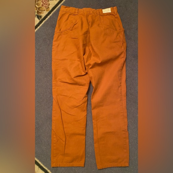 Patagonia Canvas Heritage Original Stand Up Pants Burl Red 28” - Picture 3 of 9